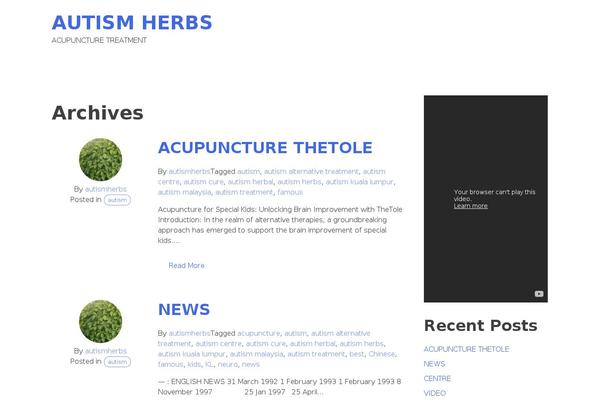 autismherbs.com site used Walker-charity