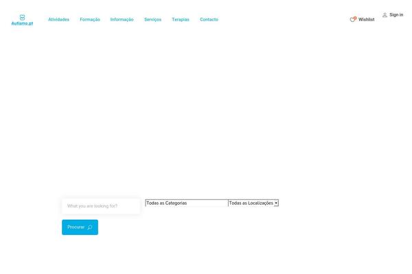 autismo.pt site used Findall