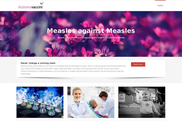 Alante theme site design template sample