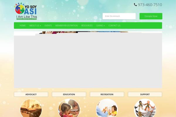 autismyosoyasi.org site used Ysa