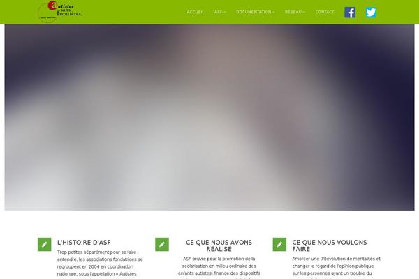 Site using Themeum-tweet plugin