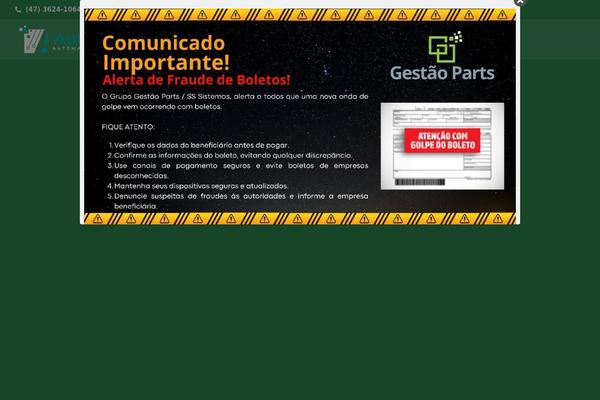 Site using QuickieBar plugin