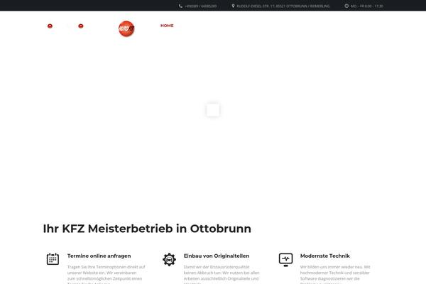 Motors theme site design template sample