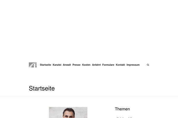 Site using Wpdevart-vertical-menu plugin
