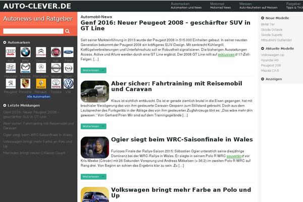 Alpha Forte theme site design template sample