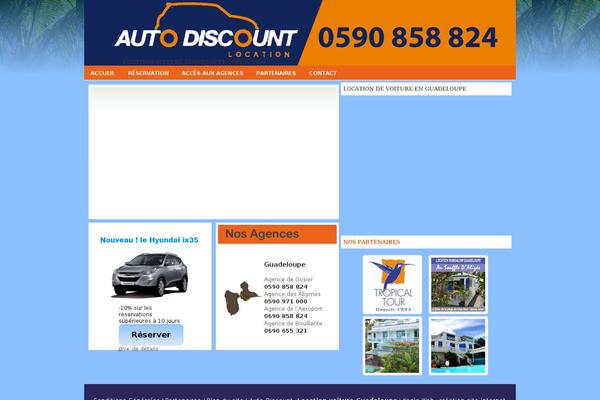 Scarlett theme site design template sample