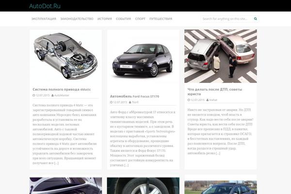 Inkness theme site design template sample