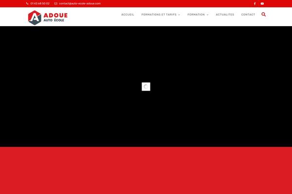 Site using Radiantthemes-addons plugin