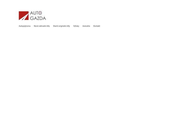 auto-gazda.cz site used Divi-child-wsb