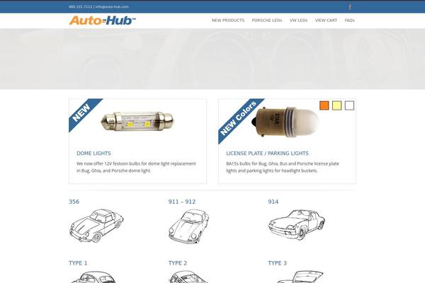 auto-hub.com site used Inovado