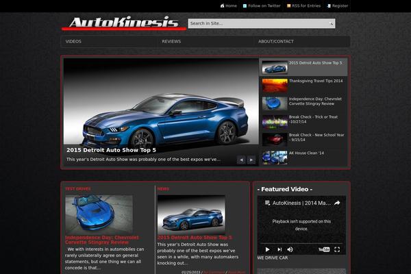 SnapWire theme site design template sample