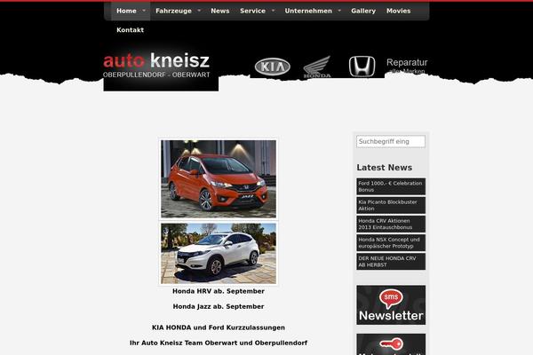 Ak theme site design template sample