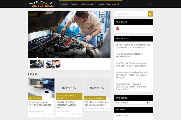 MagXP theme theme site design template sample