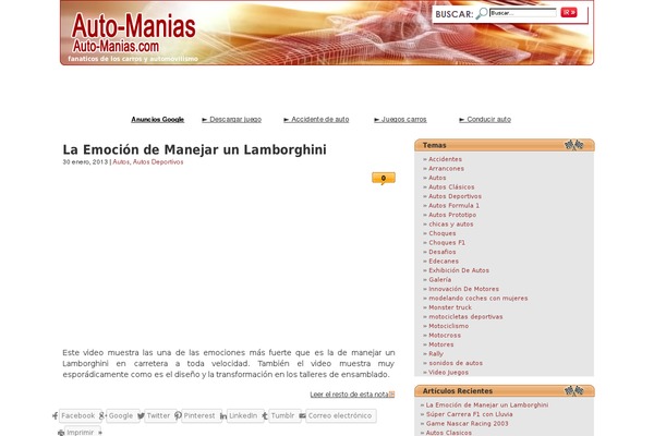 auto-manias.com site used Creativaintv2