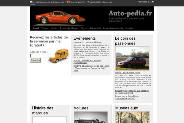 Twenty Ten theme site design template sample