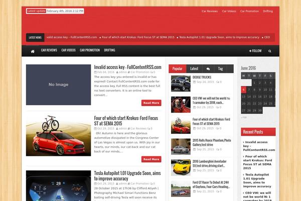 Theme Rush theme site design template sample