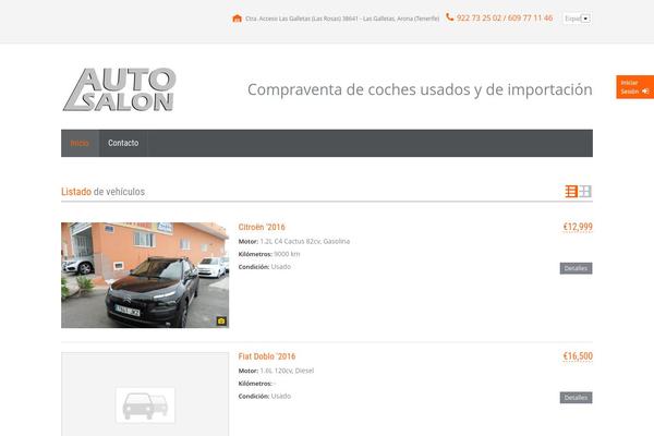 Cardealer theme site design template sample