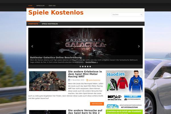 Creativity theme site design template sample