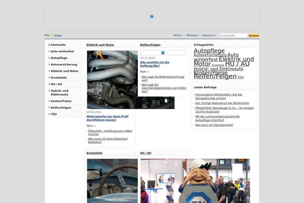 Portal theme site design template sample