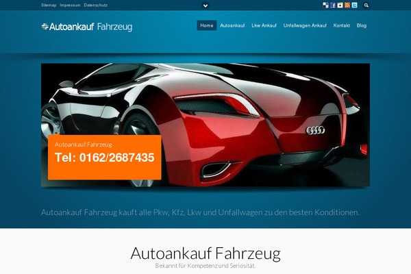 Flare theme site design template sample