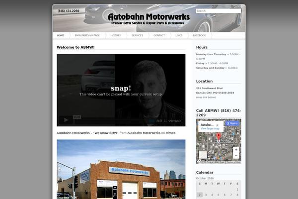 Azul theme site design template sample