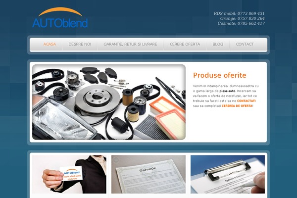 Auto theme site design template sample