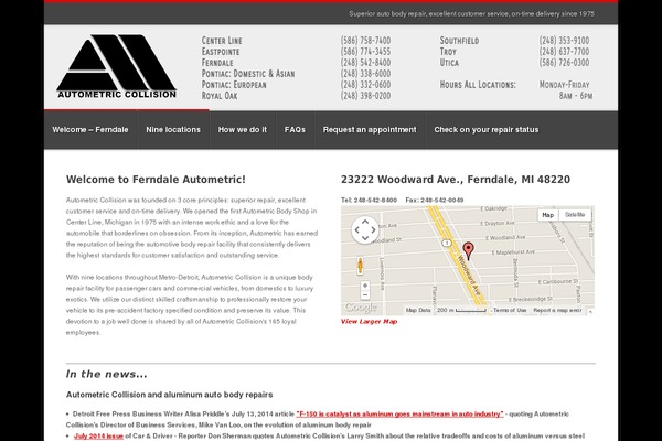 autobody-ferndale.com site used Infringe