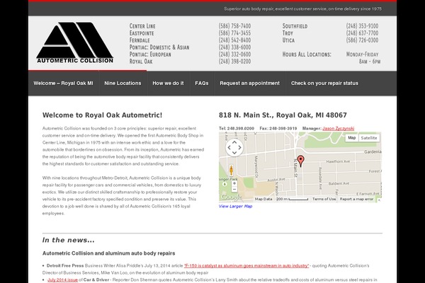 Infringe theme site design template sample