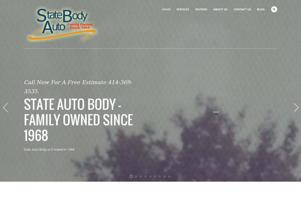 Porcelain theme site design template sample
