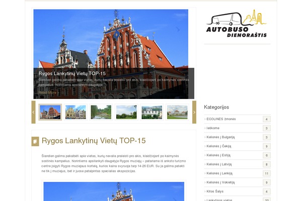 autobusodienorastis.lt site used Charisma