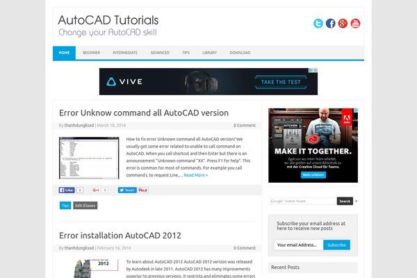 Iconic One Pro theme site design template sample