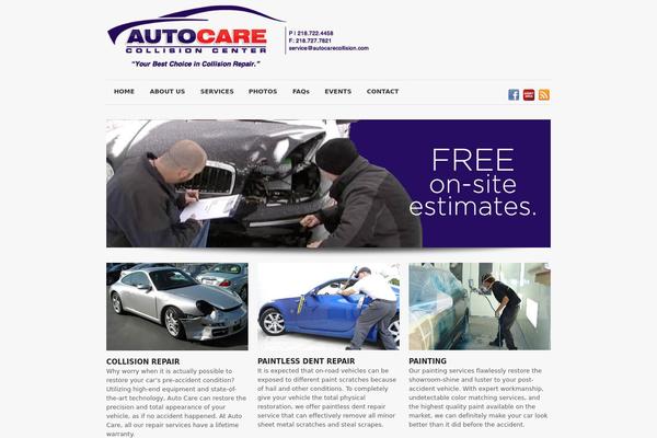 SuperSkeleton theme site design template sample