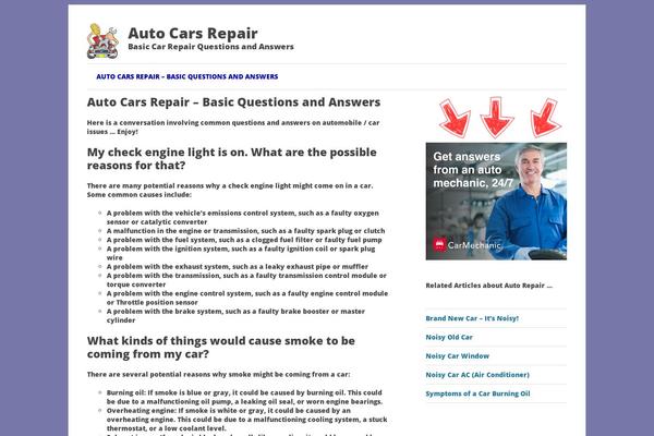 autocarsrepair.com site used Penny