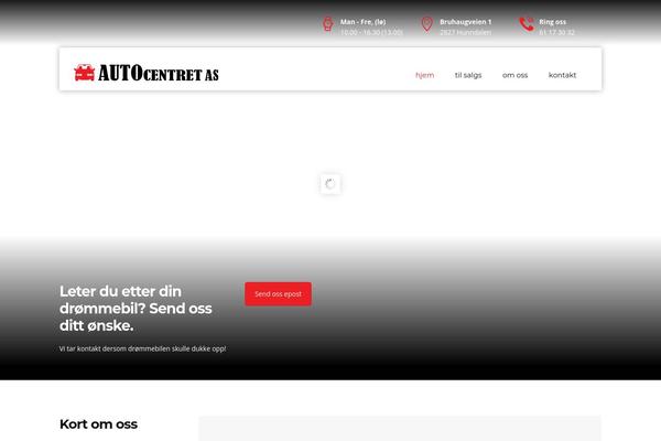 AutoService theme site design template sample