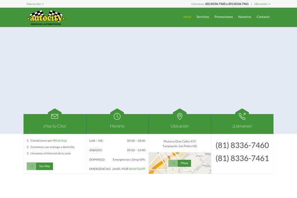 Auto Repair theme site design template sample