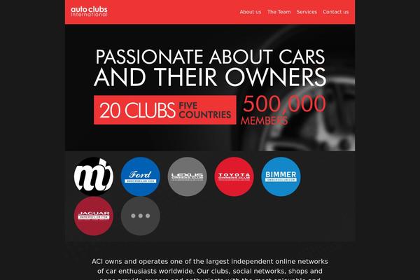 Boilerplate theme site design template sample