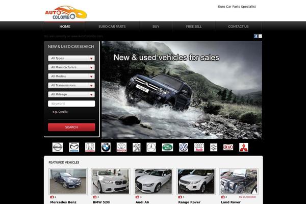 autocolombo.com site used Autos-pro