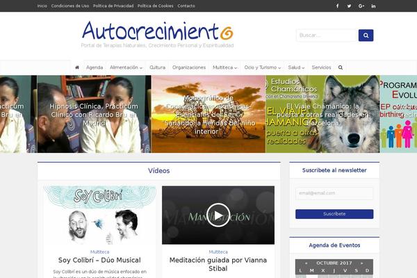 VoiceChild theme site design template sample