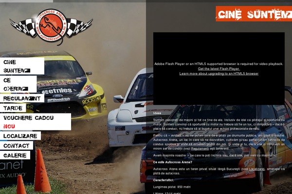 CONTRAST theme site design template sample