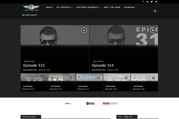 Site using Hustle plugin