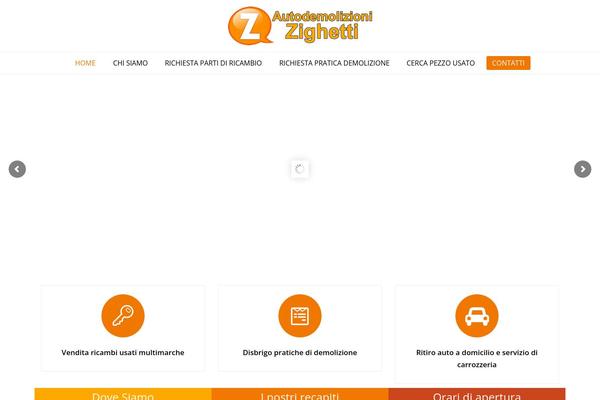 Total theme site design template sample