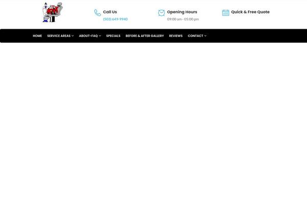 Dental-care theme site design template sample