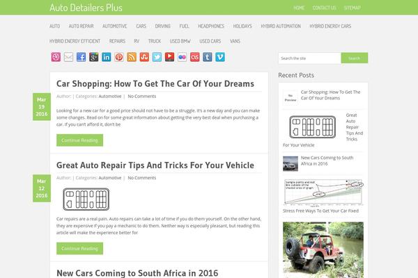 Nominal theme site design template sample