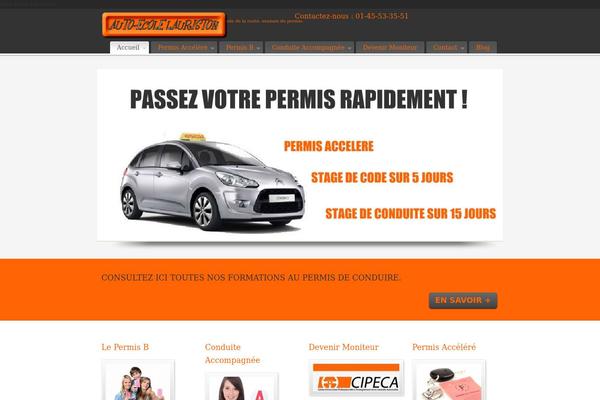 PureVISION theme site design template sample