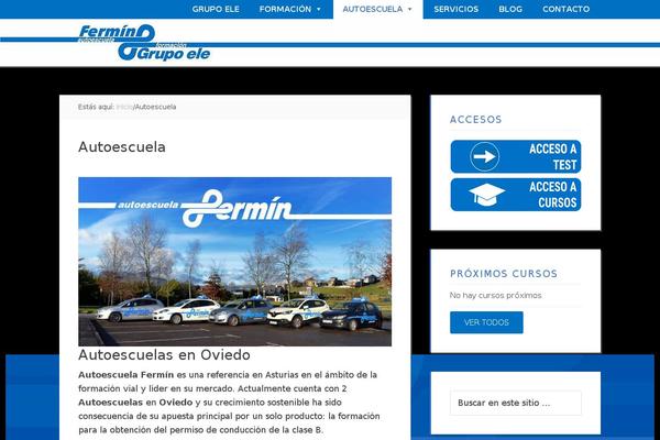 Education Pro theme site design template sample