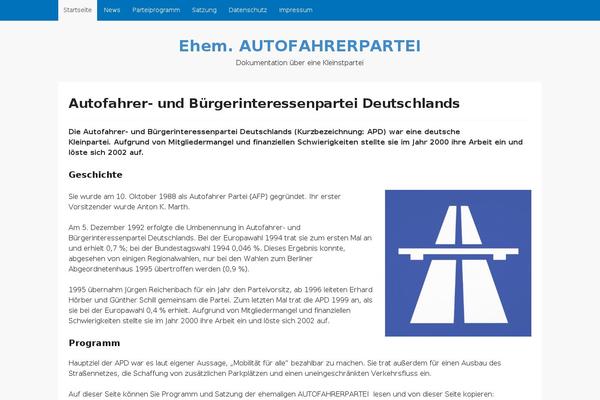 GovPress theme site design template sample