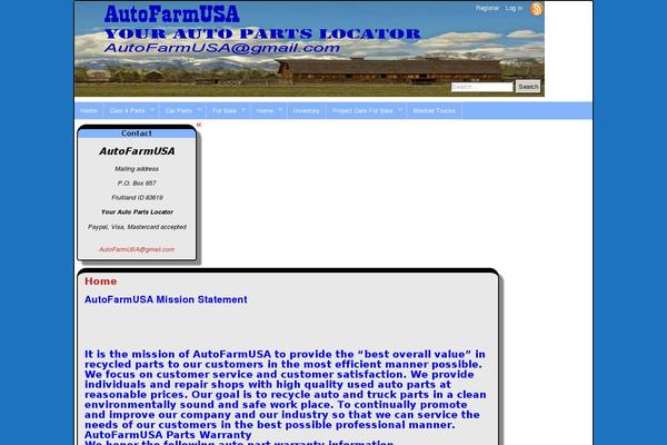 Annarita theme site design template sample