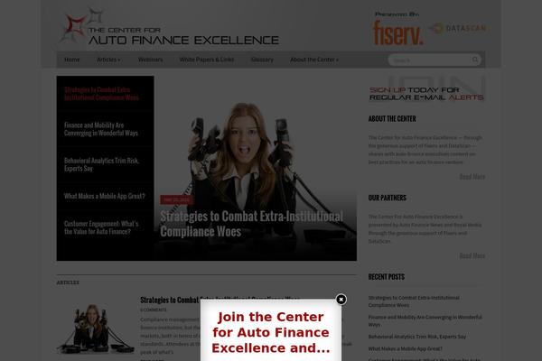 Gazeti theme site design template sample