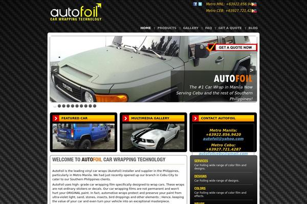 iBusiness theme site design template sample