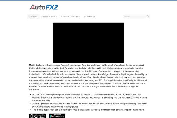 autofx2.com site used Platform